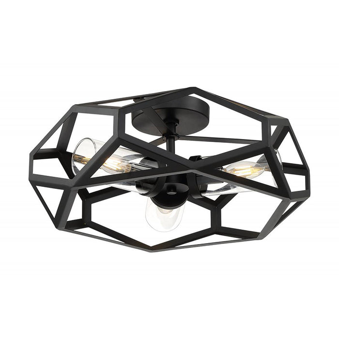 Nuvo 60-7303 Zemi 3-lt 20" Flush Mount