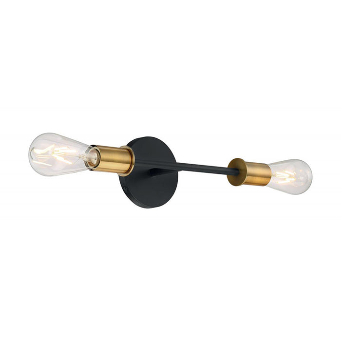 Nuvo Ryder 2-lt 15" Tall Vanity Light