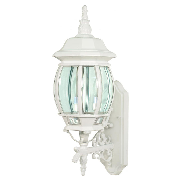 Nuvo Central Park 3-lt 23" Tall Outdoor Wall Lantern