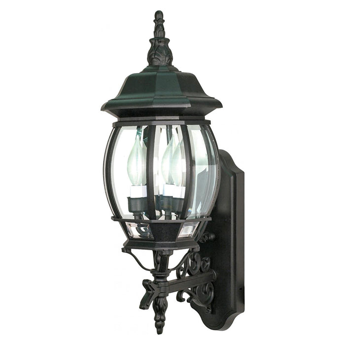 Nuvo Central Park 3-lt 23" Tall Outdoor Wall Lantern