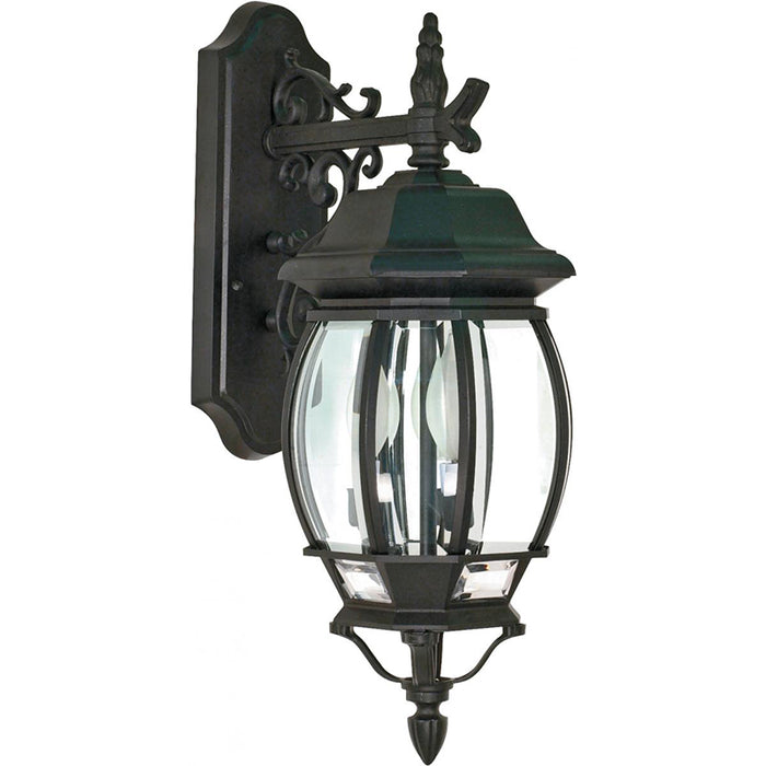 Nuvo Central Park 3-lt 23" Tall Outdoor Wall Lantern