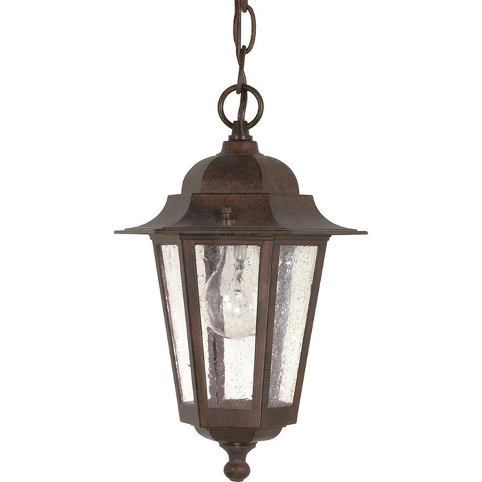 Nuvo Cornerstone 1-lt 7" Outdoor Hanging Lantern