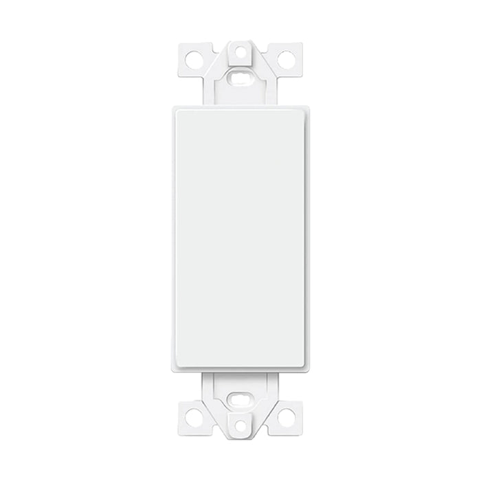 Enerlites 6001 1-Gang Decorator Blank Adapter Insert, 10-Pack