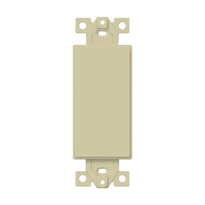 Enerlites 6001 1-Gang Decorator Blank Adapter Insert, 10-Pack
