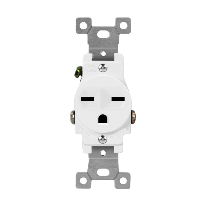 Enerlites 61160 Commercial Grade 15A Single Receptacle, 10-Pack