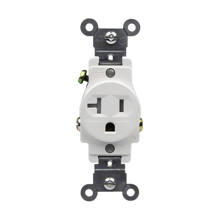 Enerlites 61200 Commercial Grade 20A Single Receptacle