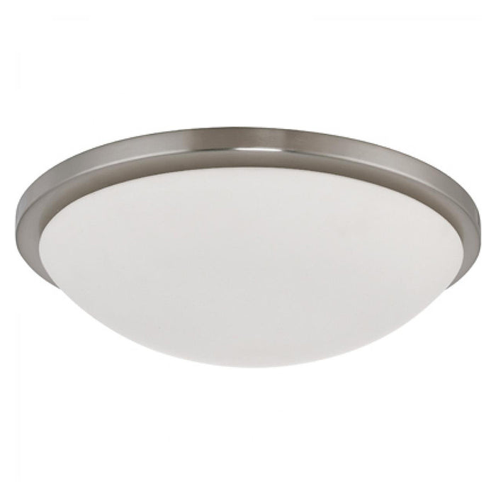 Nuvo Button 1-lt 17" LED Flush Mount