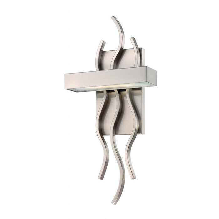 Nuvo Wave 1-lt 17" Tall LED Wall Sconce