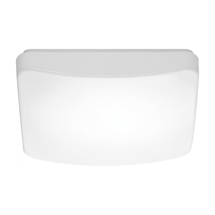 Nuvo 62-1098 14" 20.5W Square LED Flush Mount, 3000K with Occu[ancy Sensor 120V
