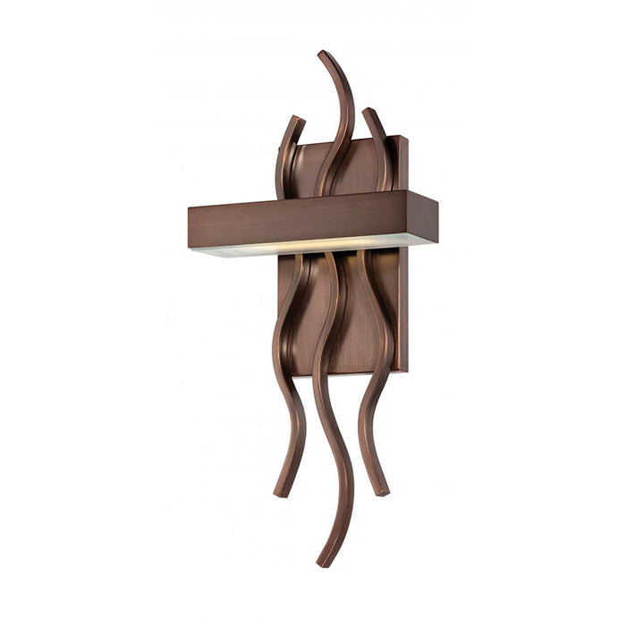 Nuvo Wave 1-lt 17" Tall LED Wall Sconce