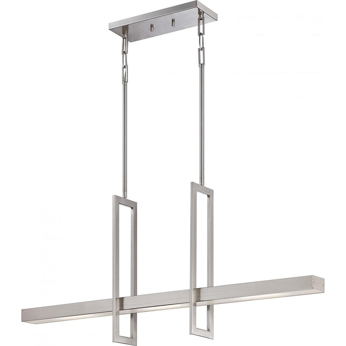 Nuvo Frame 3-lt 36" LED Island Pendant