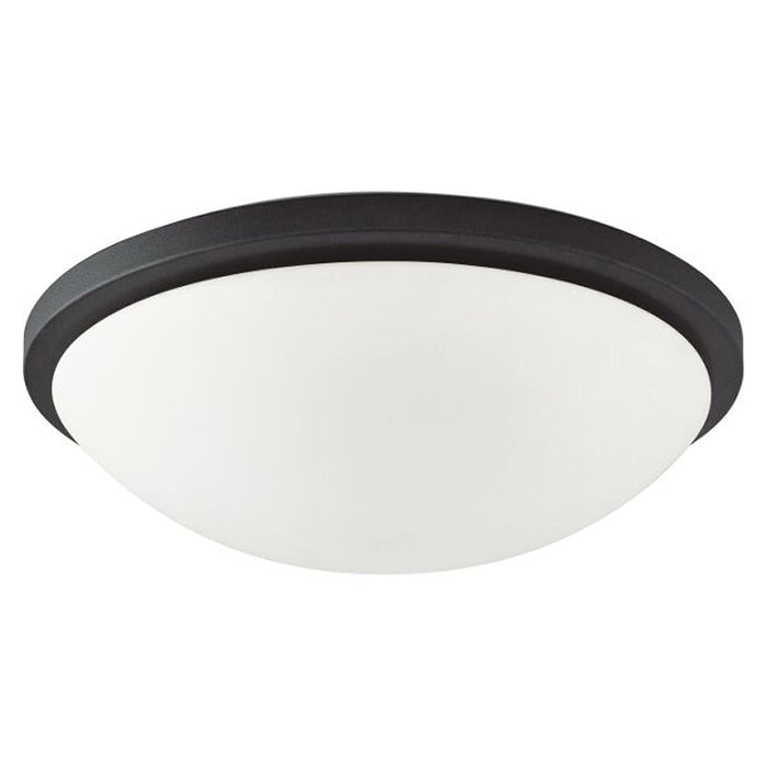 Nuvo Button 1-lt 17" LED Flush Mount