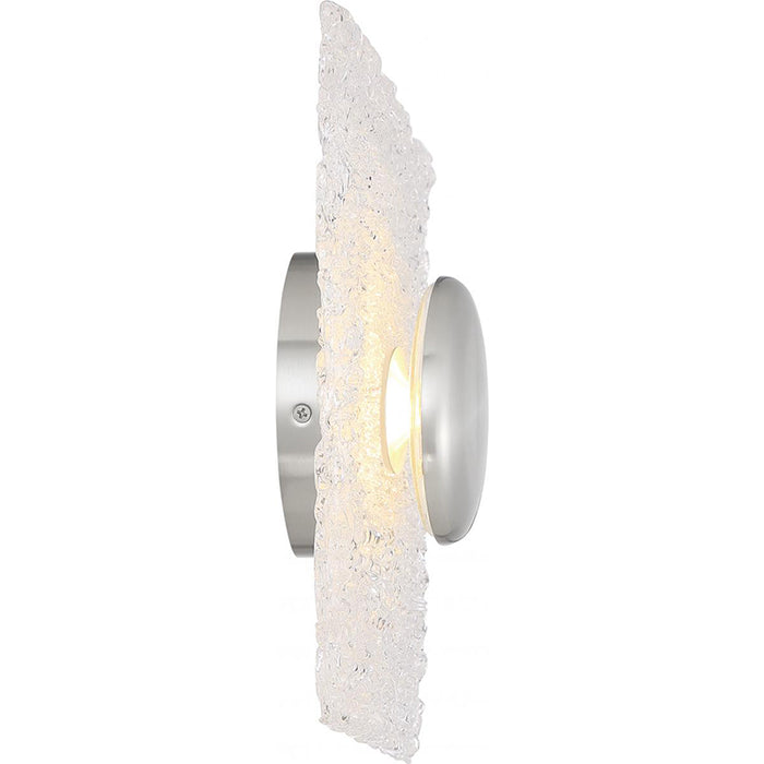 Nuvo Riverbed 1-lt 11" Square Flush Mount