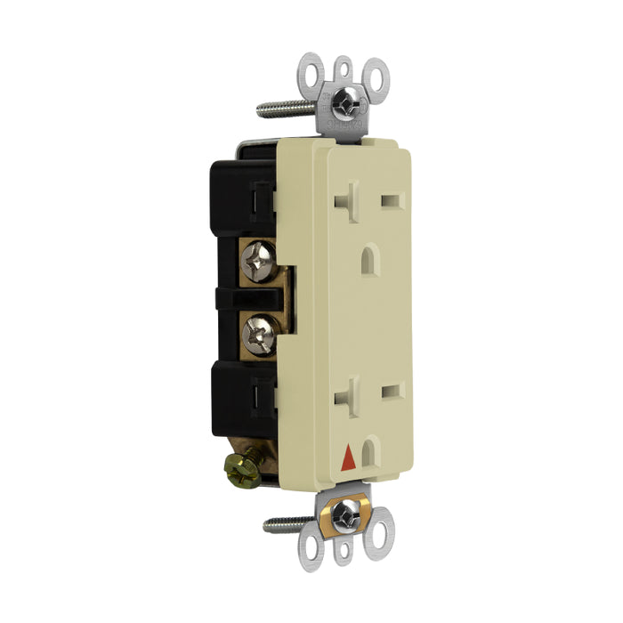 Enerlites 62050-IG Isolated Ground Decorator Duplex Receptacle, 10-Pack