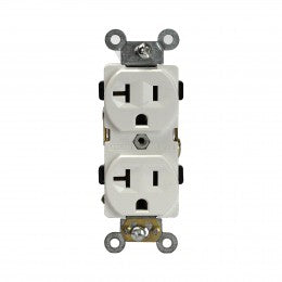 Enerlites 62080 Industrial Grade Heavy Duty 20ADuplex Receptacle, 10-Pack