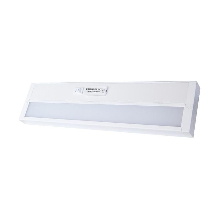 Nuvo 63-552 14" 9W LED Under Cabinet Light, RGBTW 538 Lumen Dimmable with app, 120V