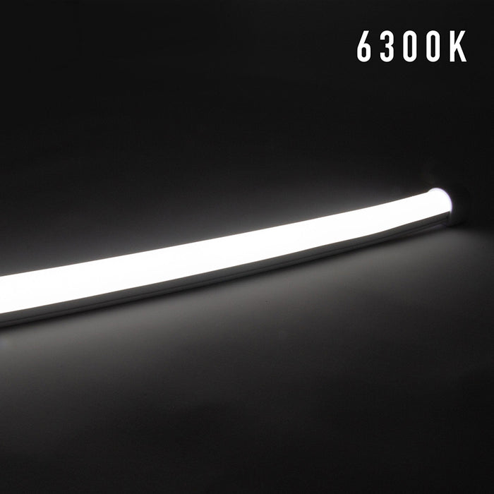 Diode LED Neon Blaze 24V 1.22W/ft. Diffused Top/Side Bending LED Strip Light Wet Location, 65.6 ft.
