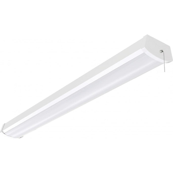 Nuvo 65-1092 4ft 40W LED Ceiling Wraps with On/Off Pull Chain, 3000K