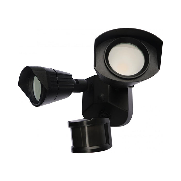 Nuvo 20W LED Dual Head Security Light with Motion Sensor, 3000K