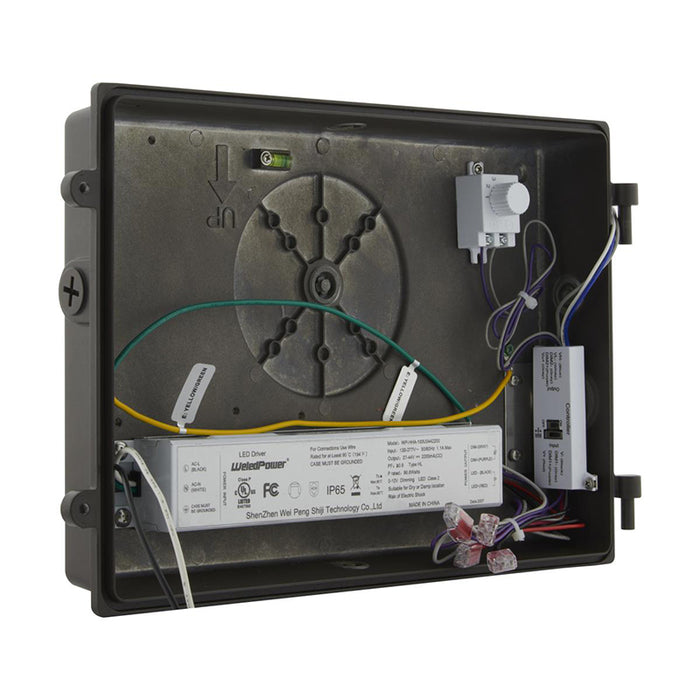 Nuvo 65-756 80W/100W/120W LED Wall Pack, CCT Selectable & Watt Adjustable