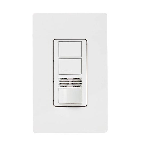 Lutron MS-A202 Maestro 6 Amp Dual Circuit Occupancy Sensor Switch - White