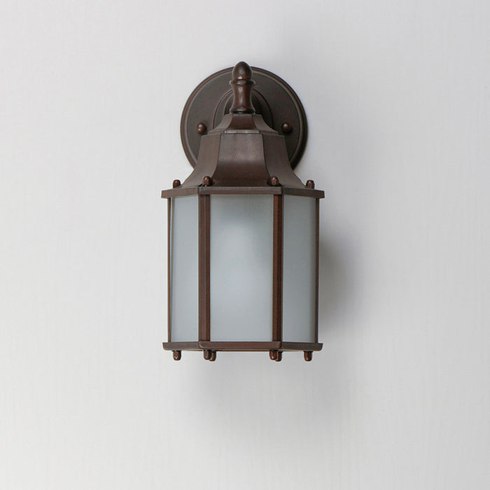 Maxim 66926 Builder Cast LED E26 1-lt 10" Tall LED Outdoor Wall Mount