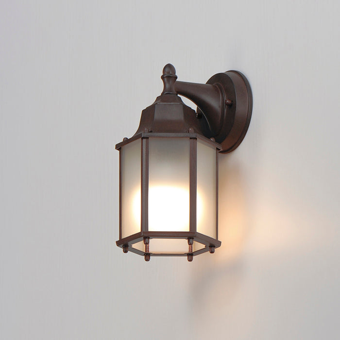 Maxim 66926 Builder Cast LED E26 1-lt 10" Tall LED Outdoor Wall Mount