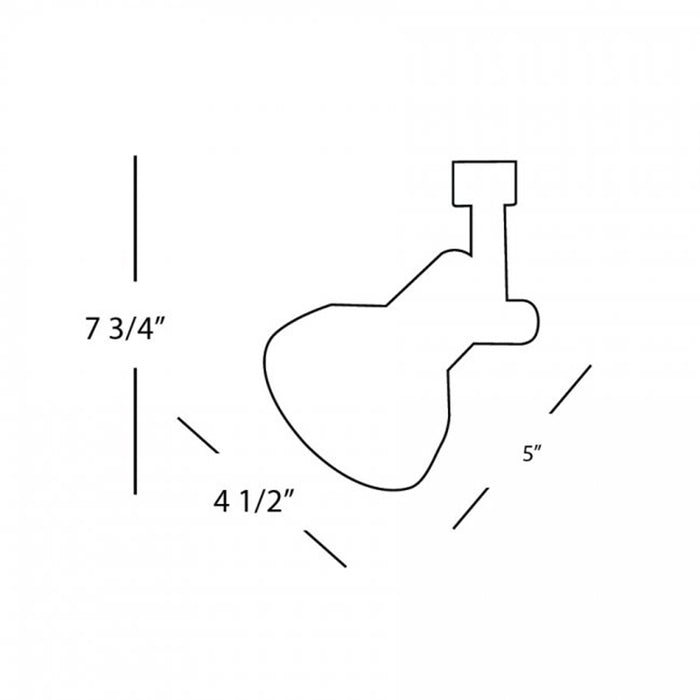WAC HTK-730 75W Line Voltage Track Head, H Track