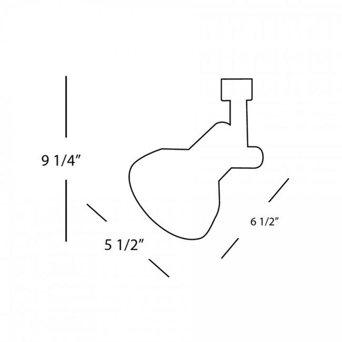 WAC LTK-738 150W Line Voltage Track Head, L Track