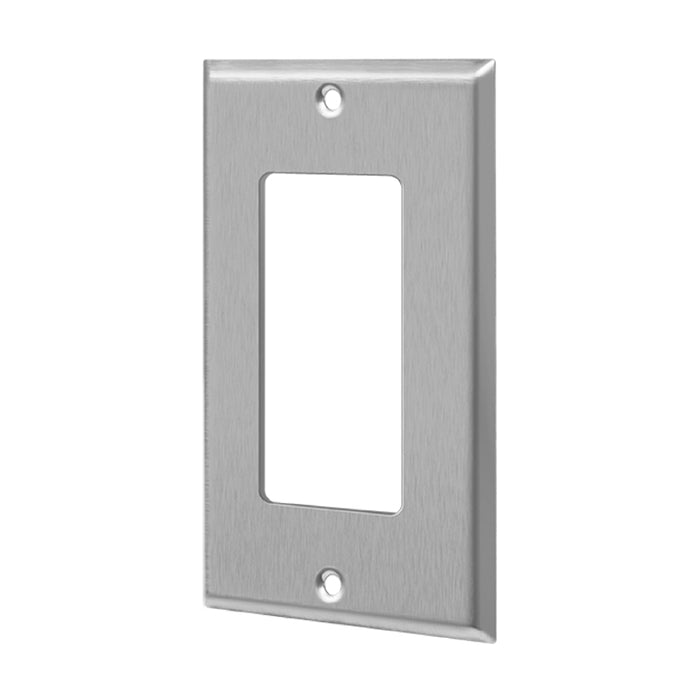 Enerlites 7731 1-Gang Decorator/GFCI Metal Wall Plates, 10-Pack