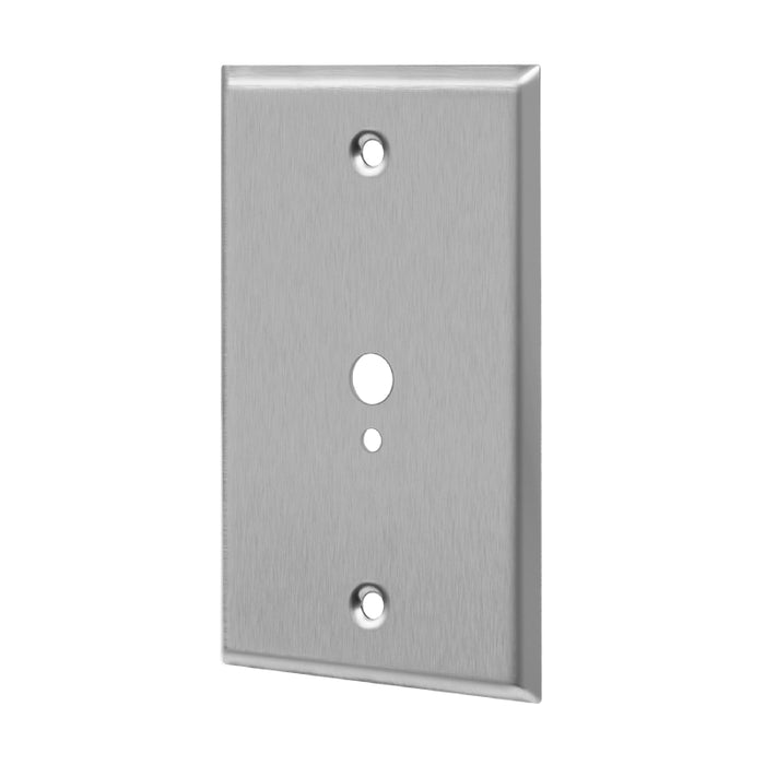 Enerlites 7781 1-Gang Phone/Cable Metal Wall Plates, 10-Pack