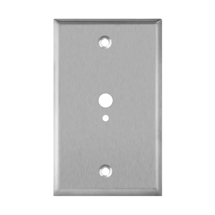 Enerlites 7781 1-Gang Phone/Cable Metal Wall Plates, 10-Pack