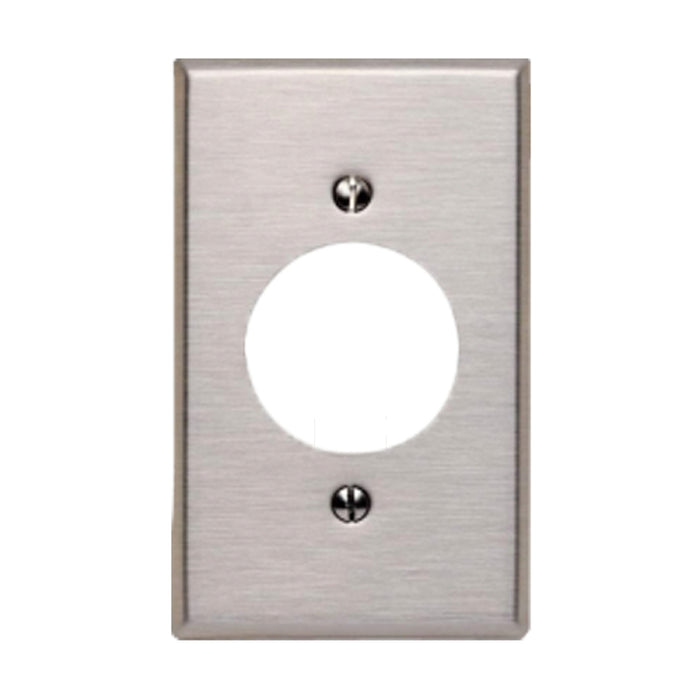 Enerlites 7941 1-Gang Phone/Cable Metal Wall Plates, 10-Pack