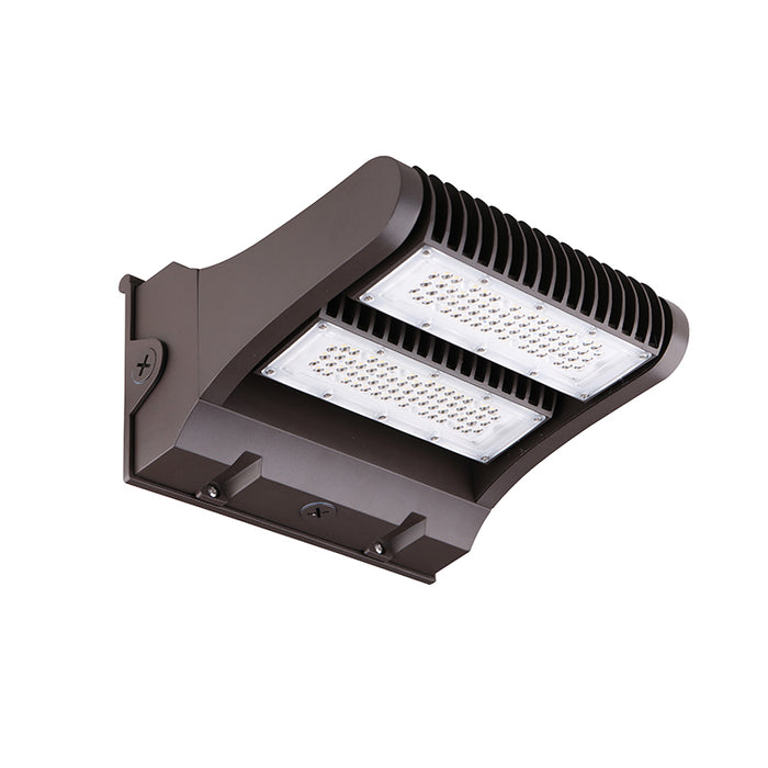 Westgate LW360 60W LED 360° Rotatable Wall Pack, 7800 Lumens, 0-10V Dimming, 120-277V, Dark Bronze