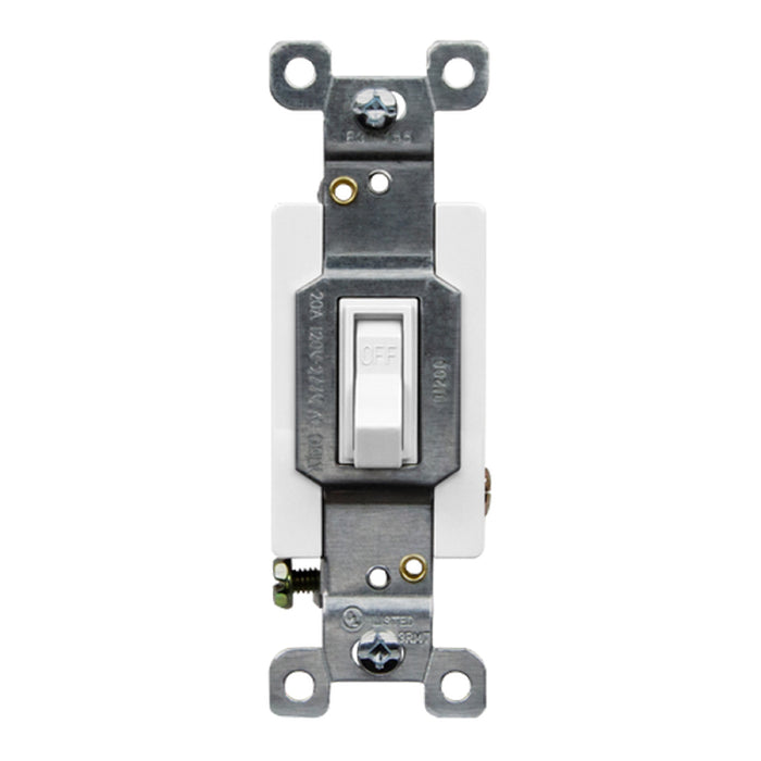 Enerlites 81200 Single-Pole Residential Grade 20A Toggle Switch, 10-Pack