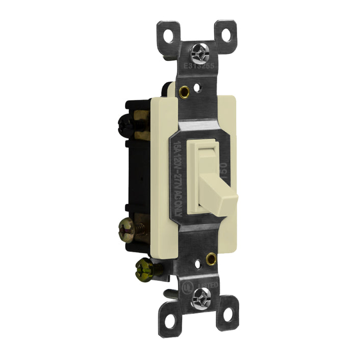 Enerlites 84150 Four-Way Residential Grade 15A Toggle Switch, 10-Pack