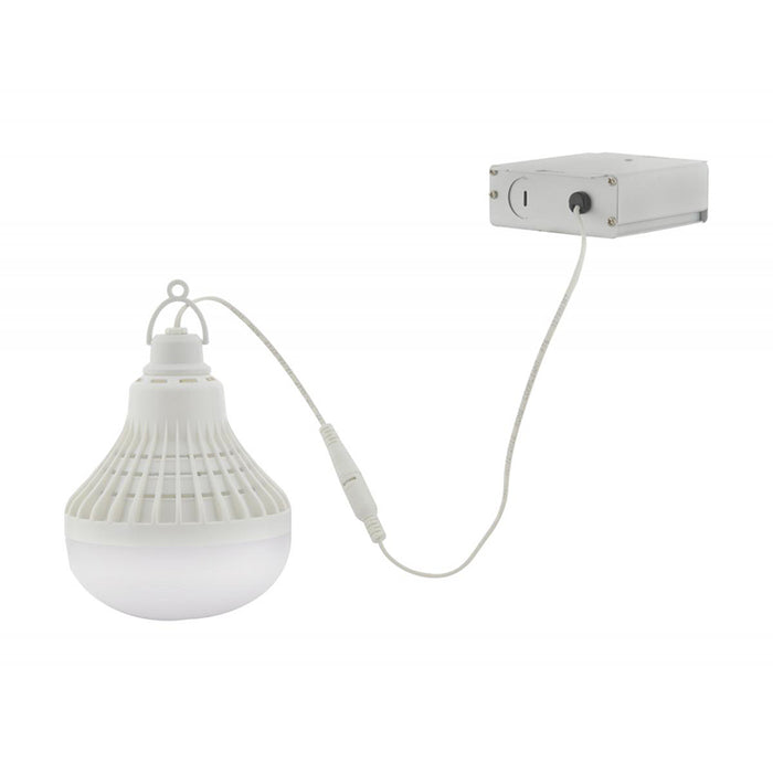 Satco 86-216 10W/12W/24W LED Temporary Work Light, 3000K