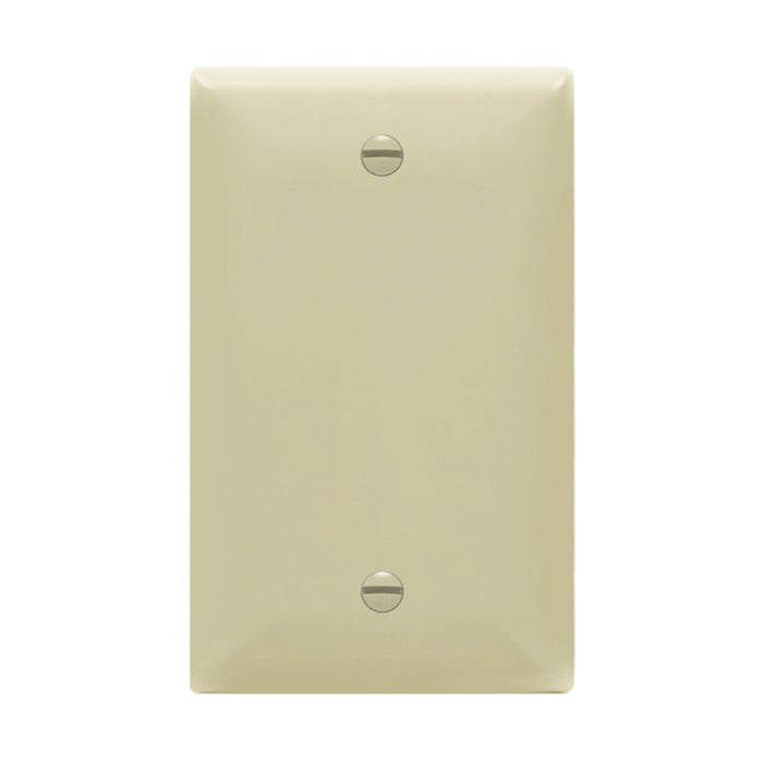 Enerlites 8801M 1-Gang Mid Size Blank Cover Wall Plate, 10-Pack