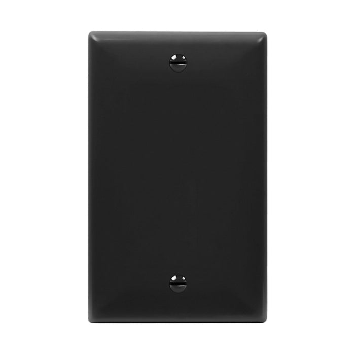 Enerlites 8801 1-Gang Blank Cover Wall Plate, 10-Pack