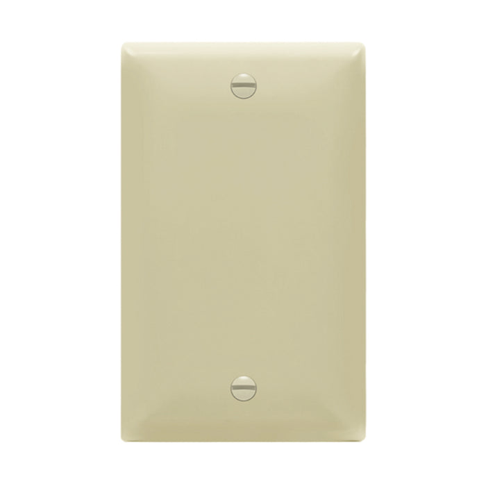 Enerlites 8801 1-Gang Blank Cover Wall Plate, 10-Pack