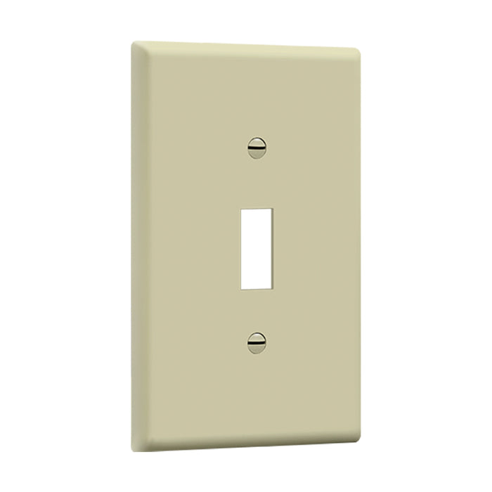 Enerlites 8811M 1-Gang Mid Size Toggle Switch Wall Plate, 10-Pack