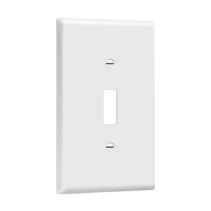 Enerlites 8811M 1-Gang Mid Size Toggle Switch Wall Plate, 10-Pack