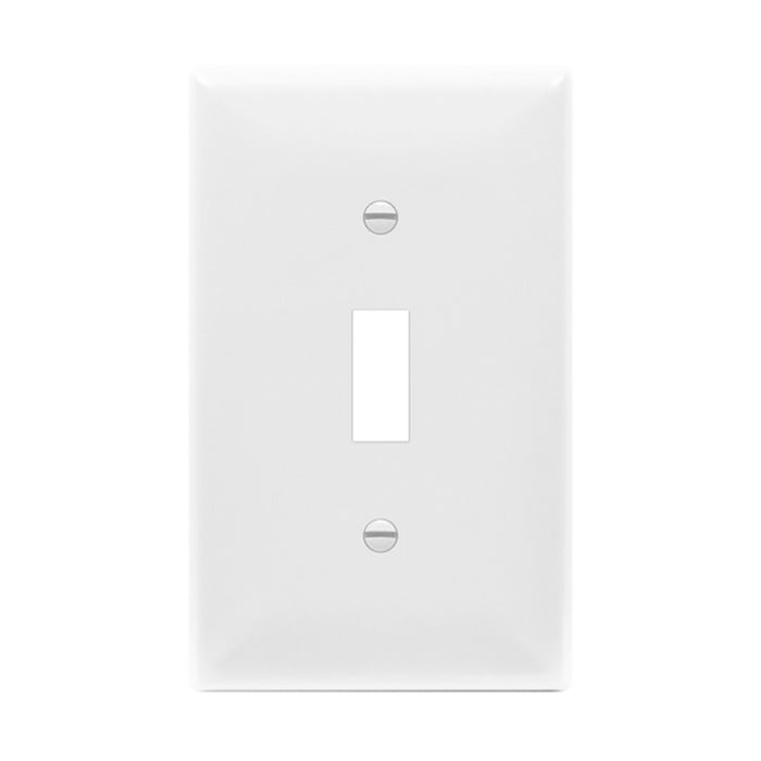 Enerlites 8811M 1-Gang Mid Size Toggle Switch Wall Plate, 10-Pack