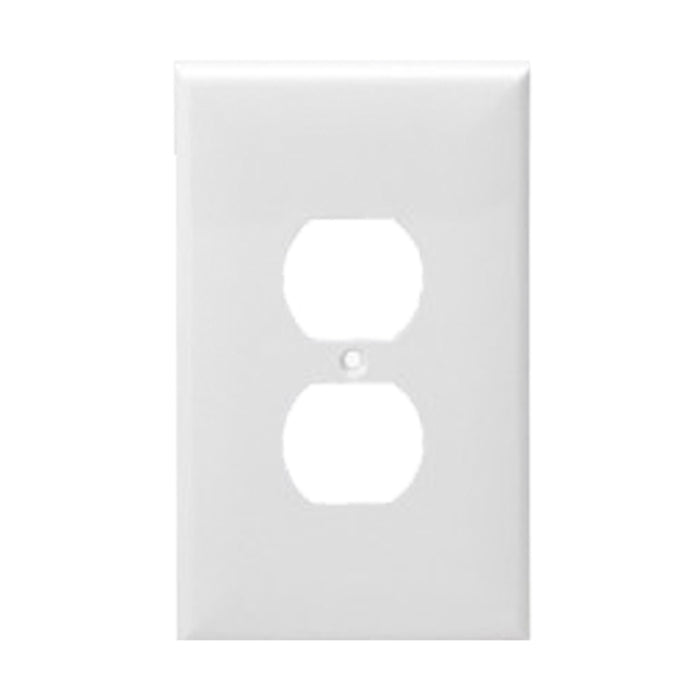 Enerlites 8821M 1-Gang Mid Size Duplex Receptacle Wall Plate, 10-Pack