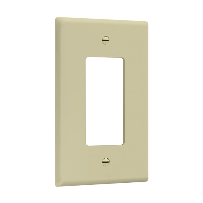 Enerlites 8831M 1-Gang Decorator/GFCI Mid Size Wall Plate, 10-Pack