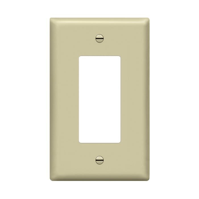 Enerlites 8831M 1-Gang Decorator/GFCI Mid Size Wall Plate, 10-Pack