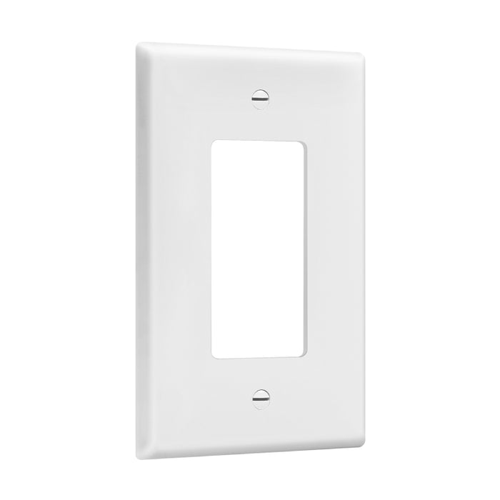 Enerlites 8831M 1-Gang Decorator/GFCI Mid Size Wall Plate, 10-Pack
