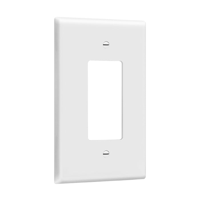 Enerlites 8831O 1-Gang Decorator/GFCI Over Size Wall Plate, 10-Pack