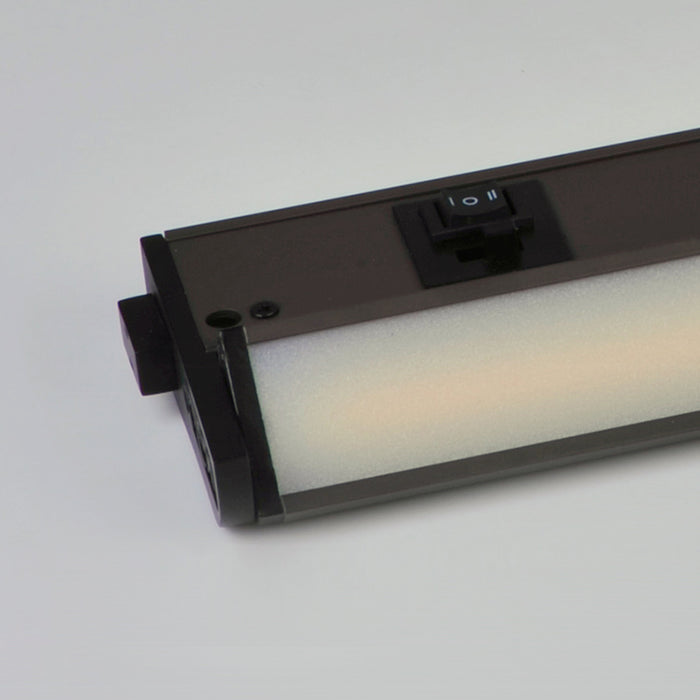 Maxim 89892 CounterMax MX-L120-3K 6" 3W LED Under Cabinet, 3CCT Selectable 200 Lumen Dimmable 120V