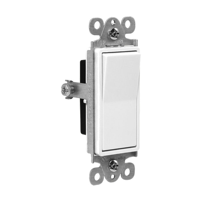Enerlites 91160 Single-Pole Residential Grade Switch with Back Light, 120-277V AC, 10-Pack